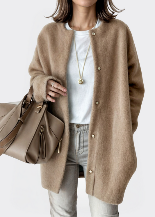 Saffron | Wool Cardigan