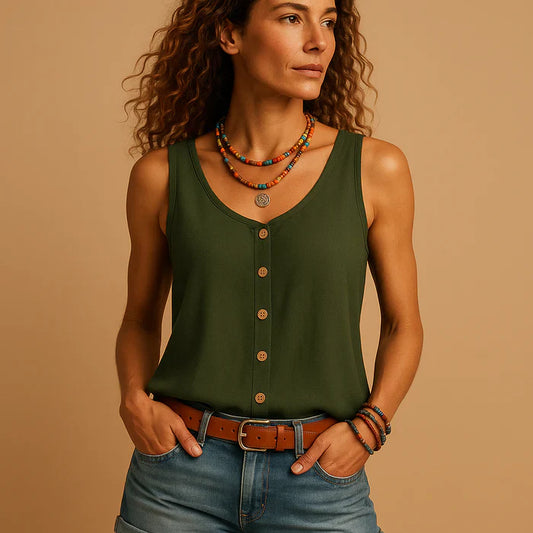 Light Women's Sleeveless Shirt